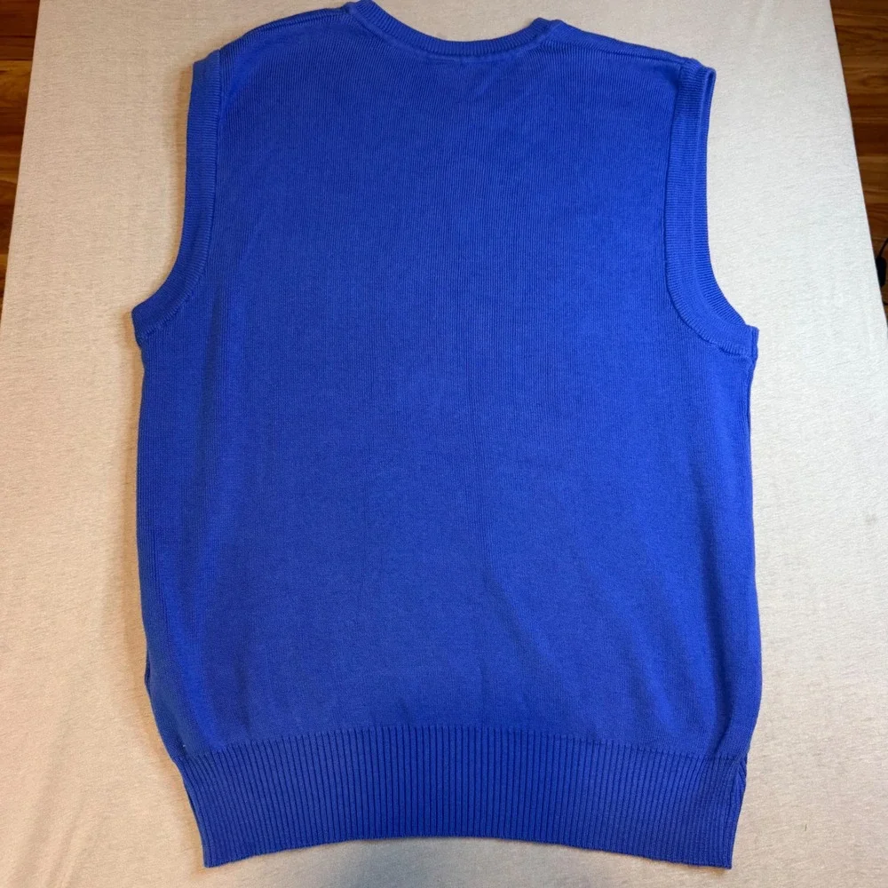 Nike Team Kentucky Wildcats Sweater Vest Mens Medium Blue V-Neck Cotton Vintage